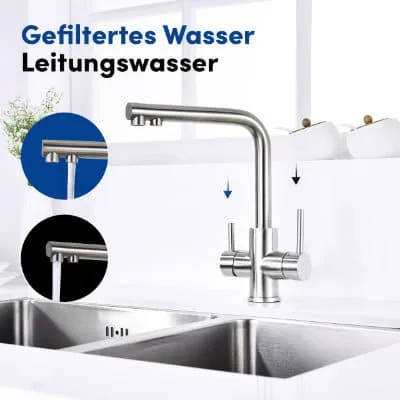 3-Wege Wasserhahn